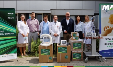30 years of Social Responsibility: MAIB donates Medical Equipment worth one million ...