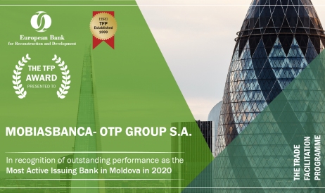 Contribuția Mobiasbanca – OTP Group în facilitarea comerțului, apreciată la nivel ...
