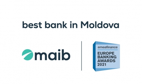 Maib – Best bank in Moldova according to EMEA Finance