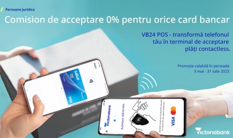 Comision de acceptare 0% la orice card bancar: VB24 POS transformă telefonul tău în ...