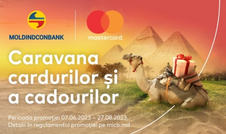 Achită cu cardul tău Mastercard de la Moldindconbank și participă la Caravana ...