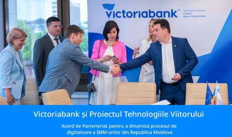 Victoriabank și Tehnologiile Viitorului au încheiat un Acord de Parteneriat pentru ...