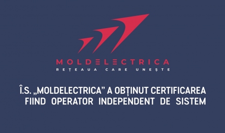 După trei ani de eforturi Moldelectrica a obținut certificarea fiind operator ...