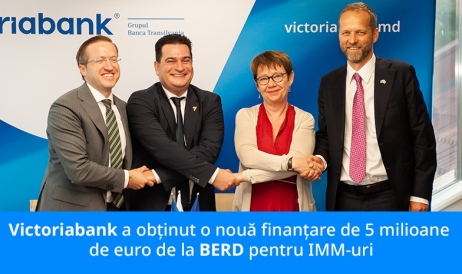 Victoriabank obține o nouă finanțare de 5 milioane de euro de la BERD pentru ...