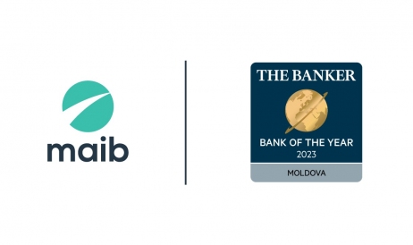 Best Bank of the Year for the fifth straight year for maib by The Banker