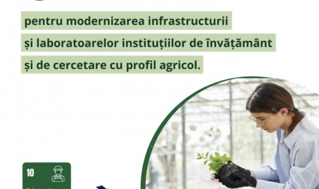 Bani de la UE pentru instituțiile de învățământ și de cercetare cu profil agricol ...