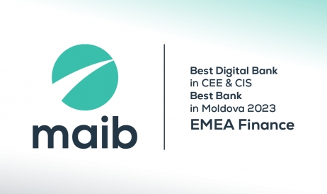 Maib named Best Digital Bank in the CEE and CIS region by EMEA Finance